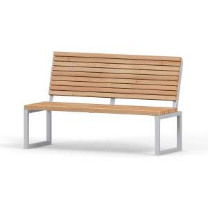 Hellerup 3 Seater Public Backrest Bench