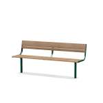 Latinerkvarteret 4 Seater Public Backrest Bench