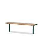 Latinerkvarteret 3 Seater Public Backless Bench