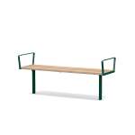 Latinerkvarteret 3 Seater Public Backless Bench