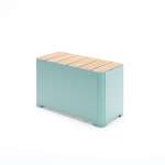 Kødbyen Public Backless Bench | Rectangular
