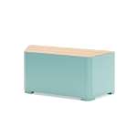 Kødbyen 3 Seater Public Backless Bench | Trapezoid