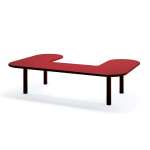 Sydhavn Public Backless Bench | U-shaped