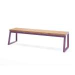 Amager 4 Seater Public Backless Bench