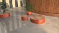 Valby round bench